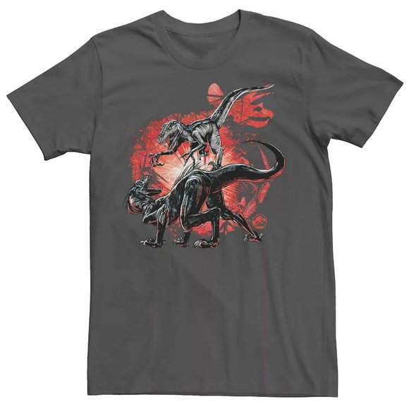 Jurassic World Raptor Fight graphic tee - Medium - Picture 1 of 1